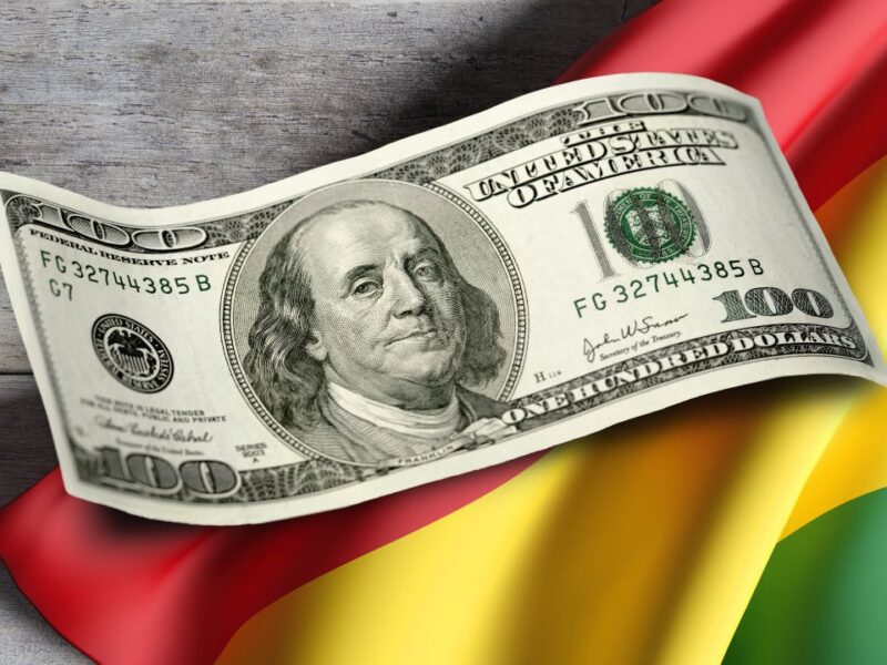 Cotización del dólar estadounidense en Bolivia hoy 13 de agosto